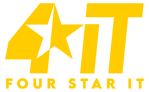 Four star IT logo Four star IT logo
